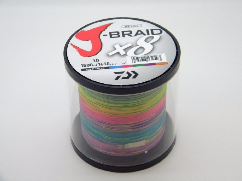 Daiwa pletená šňůra J-Braid barva multi color 