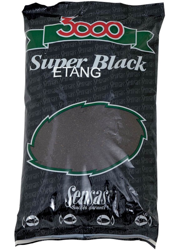 Sensas 3000 Super Black (Jezero-černý) 1kg