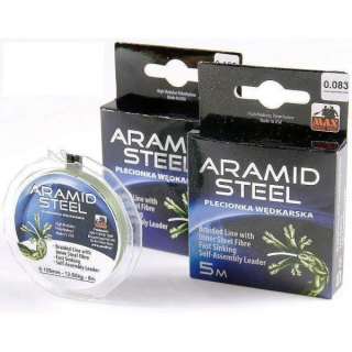 Aramid steel 5m hnědý 0,180mm