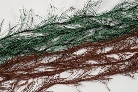 Maskovací řasa - Weedy Wrap Brown 2 m