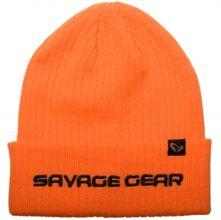 Savage Gear Čepice Fold Up Beanie One Size Sun Orange