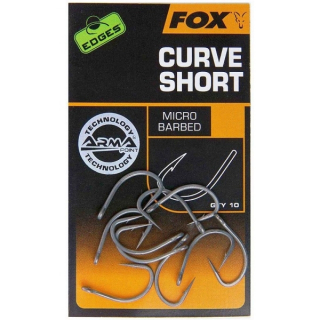 FOX - Háčky Edges Curve Shank Short Hooks 