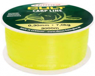 CLIMAX CULT Carp Line 600m Fluo-Žlutá  0,28mm