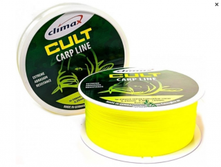 Climax vlasec Cult Carp Line 600 m fluo-žlutá 0,30mm