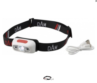 Čelovka Dam USB-Chargeable Sensor Headlamp 