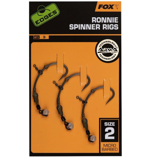 Fox Montáž Ronnie Spinner Rigs 3 ks