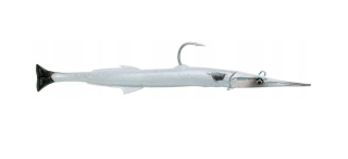 Gumová Nástraha Savage Gear 3D Needlefish Pulsetail 23cm 55gr PEARL WHITE/SILVER