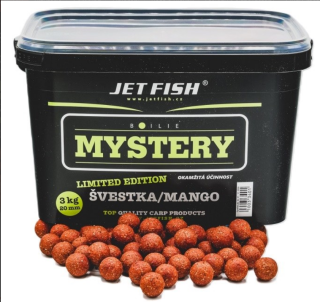 Jet Fish Boilie Mystery Švestka/Mango 3 kg 20 mm