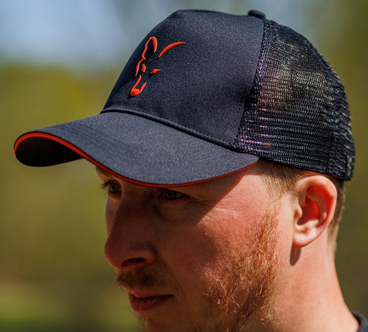 Fox Kšiltovka Collection Trucker Cap Black Orange