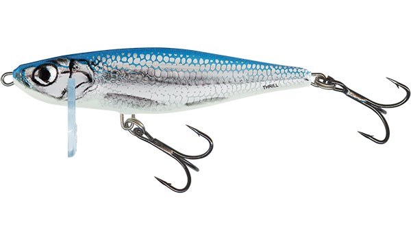Salmo Wobler Thrill Sinking Blue Fingerling-7 cm 13 g