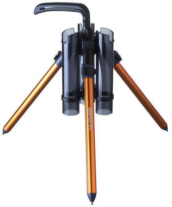 Daiwa Stojan Na 3 Pruty Presso Imprimi Rod Stand