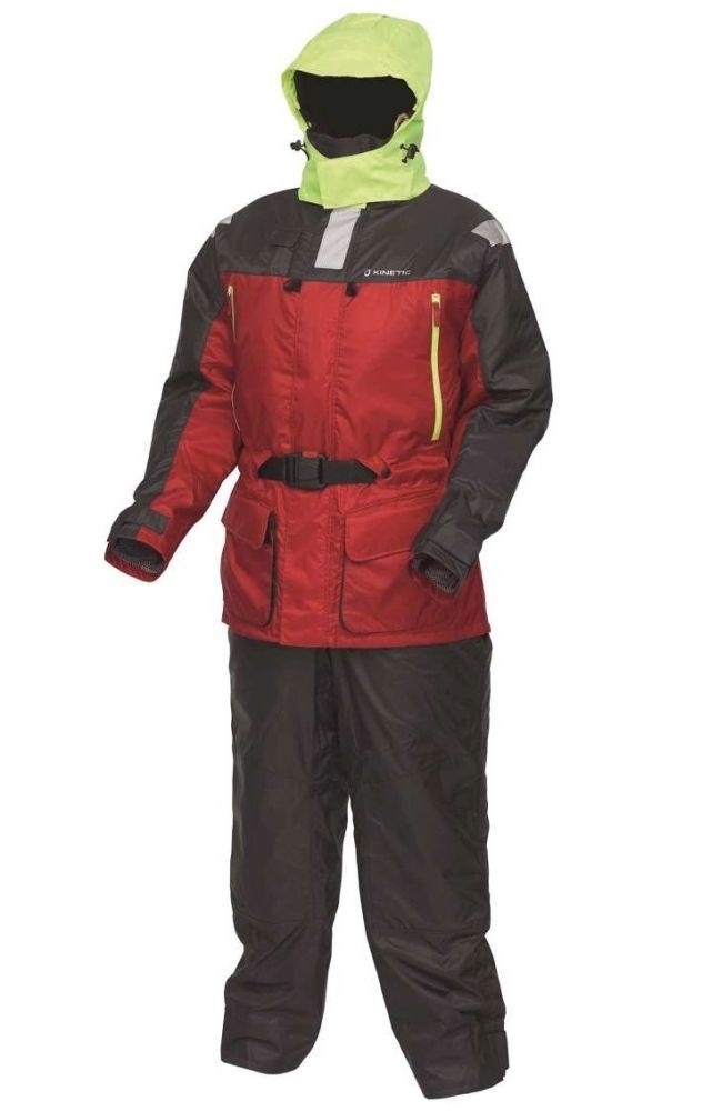 Kinetic Plovoucí oblek GUARDIAN 2PCS FLOTATION SUIT  RED/STORMY