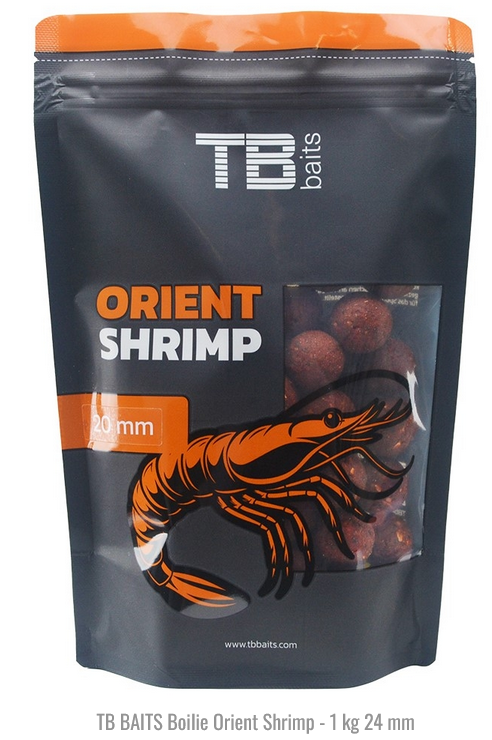 TB BAITS Boilie Orient Shrimp - 1 kg