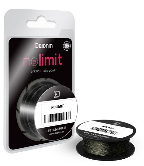 Delphin Návazcová Šňůra Hookline Nolimit 20 m-Průměr 0,30 mm
