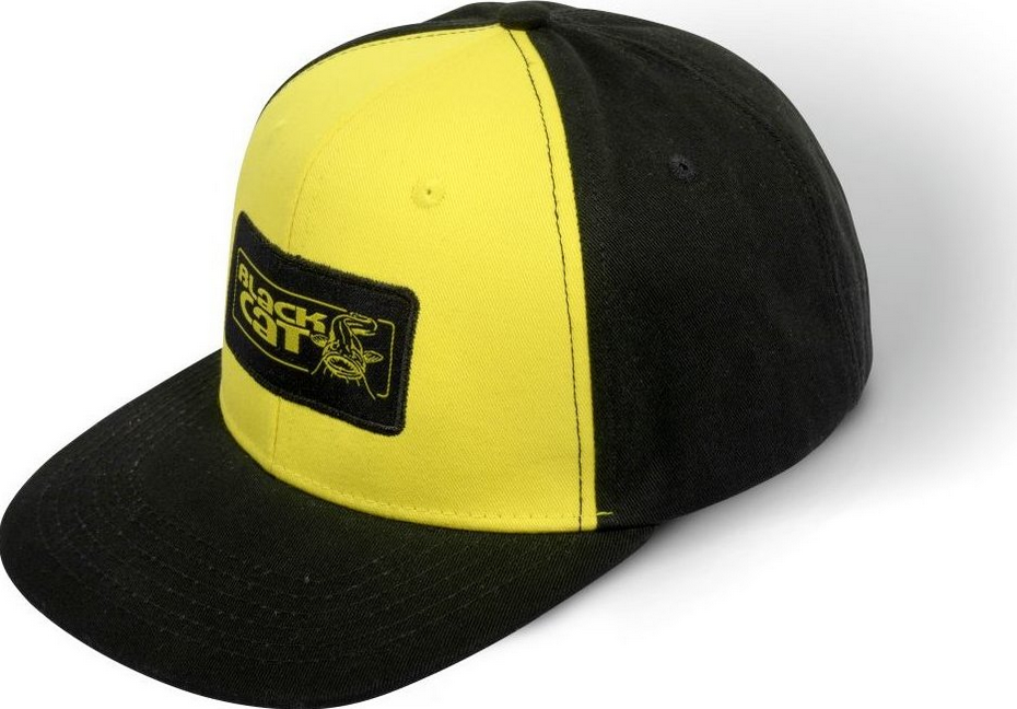 Black Cat Kšiltovka Catfish Hunter Snapback I černá