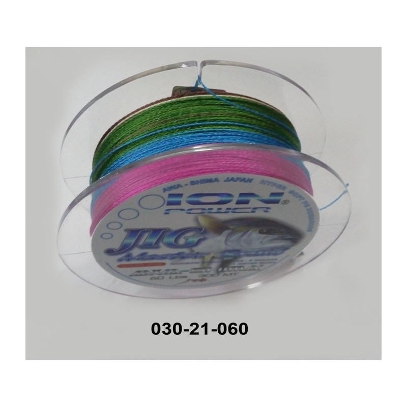 AWAS ION POWER JIG master braid 0,51mm/80lbs/300m