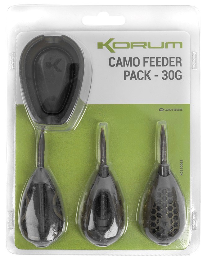Korum Sada Krmítek Camo Feeder Pack 30 g