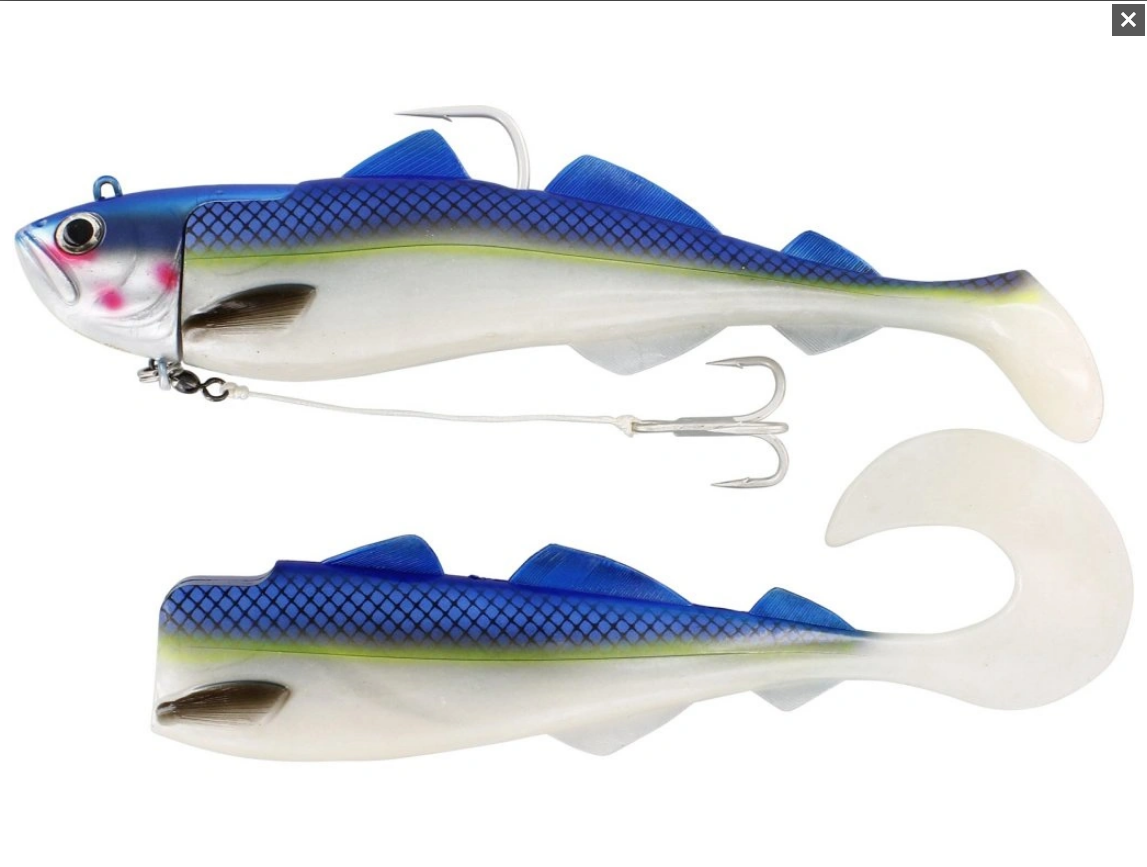 Gumová Nástraha Westin Crazy Daisy Jig 27cm 400gr Blue Pearl 