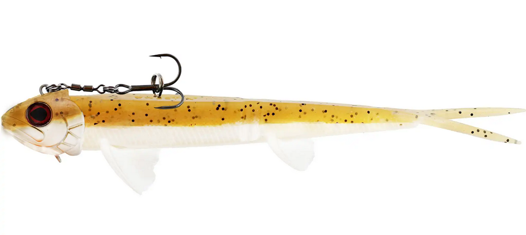 Westin Gumová nástraha TwinTeez Pelagic V-Tail R'n'R 21cm 70g Light Baitfish