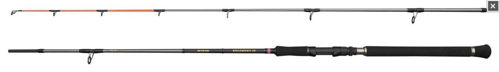 Prut PENN Regiment IV Spin/Pilk 802, 2,40m 50-150g