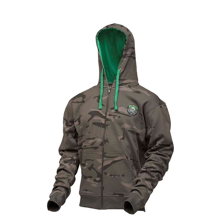 Madcat Mikina Camofish Zip Hoodie
