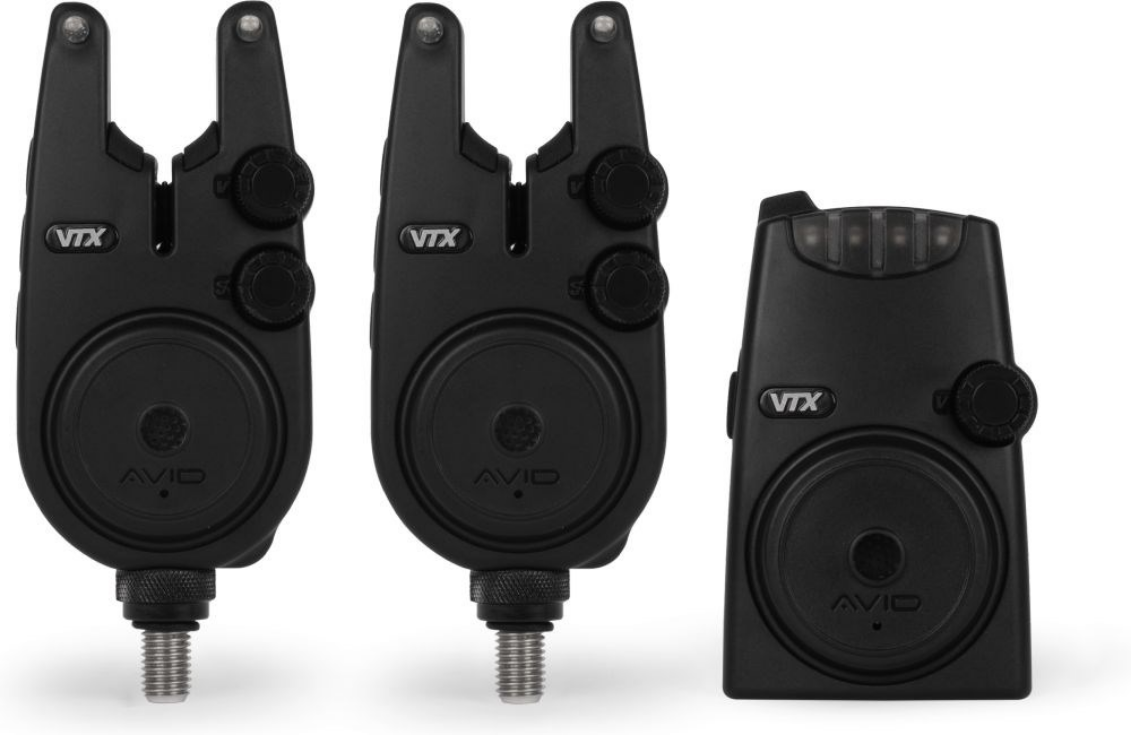 Avid Carp Sada Signalizátorů VTX Bait Alarm Set 2+1