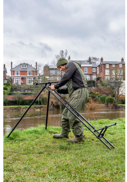 Korum Deluxe River Tripod 3 Rod Wide