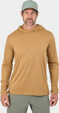 Mikina Grundéns Tought Sun Hoodie Whiskey 