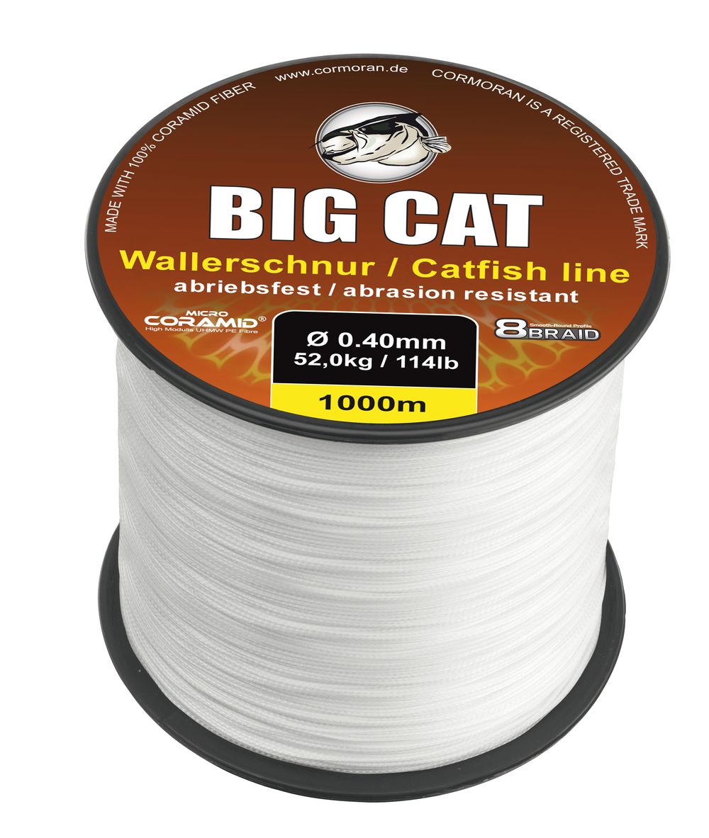 Cormoran Big Cat sumcová bílá 0,60mm - metráž