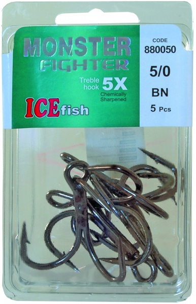 ICE FISH BN MONSTER FIGHTER 5X 5/0-5ks