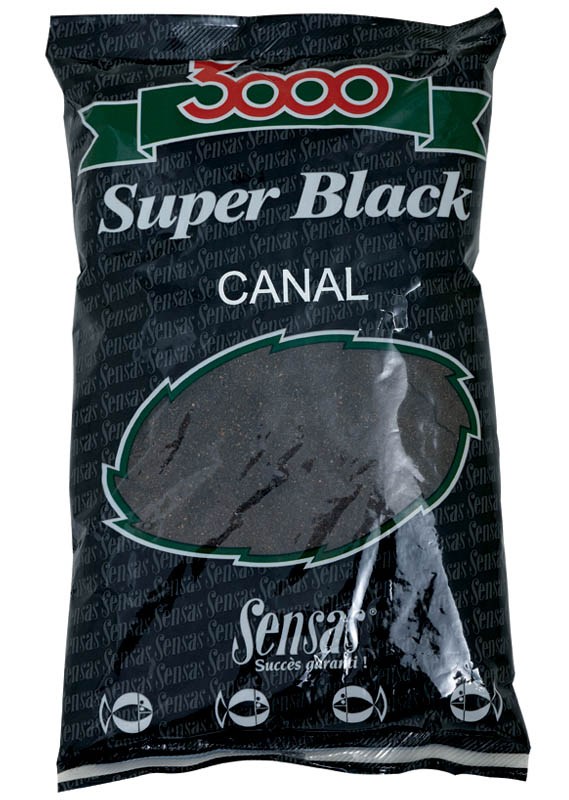 Sensas 3000 Super Black (kanál-černé) 1kg