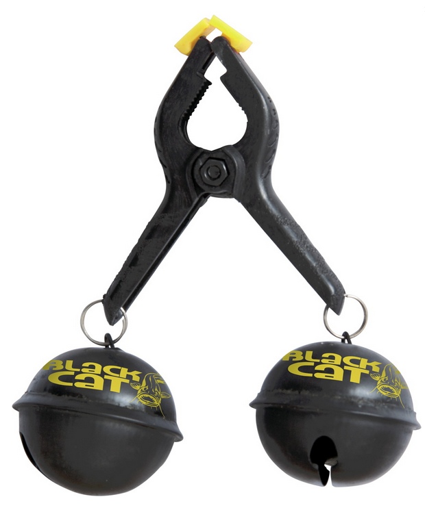 BLACK CAT Rolnička Big Bells black/yellow