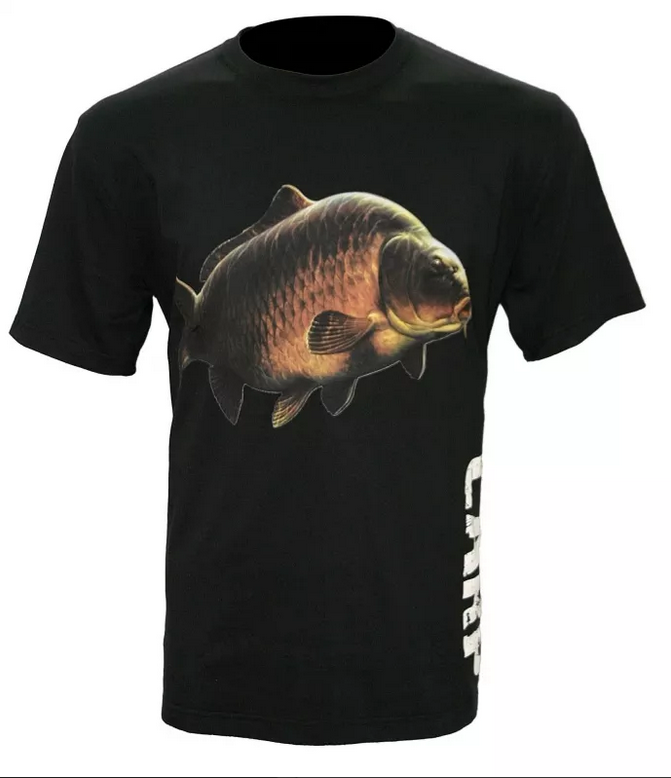  Zfish Tričko Carp T-Shirt Black 