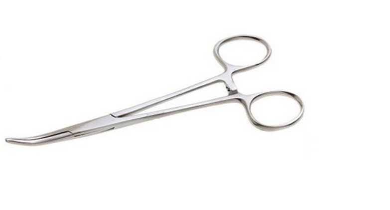 Zfish Pean Zahnutý Forceps Curved - Velikost: 10 cm