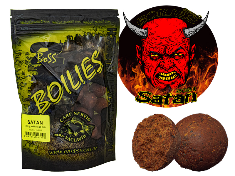 Carp Servis Boilies Boss2 Satan 200g 20mm