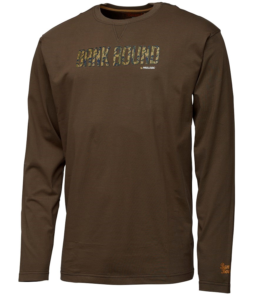Prologic Triko Bank Bound Camo T-shirt Long Sleeve