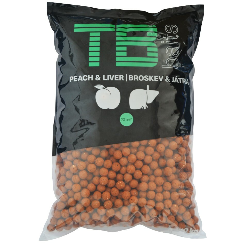TB Baits Boilie Peach Liver 10 kg