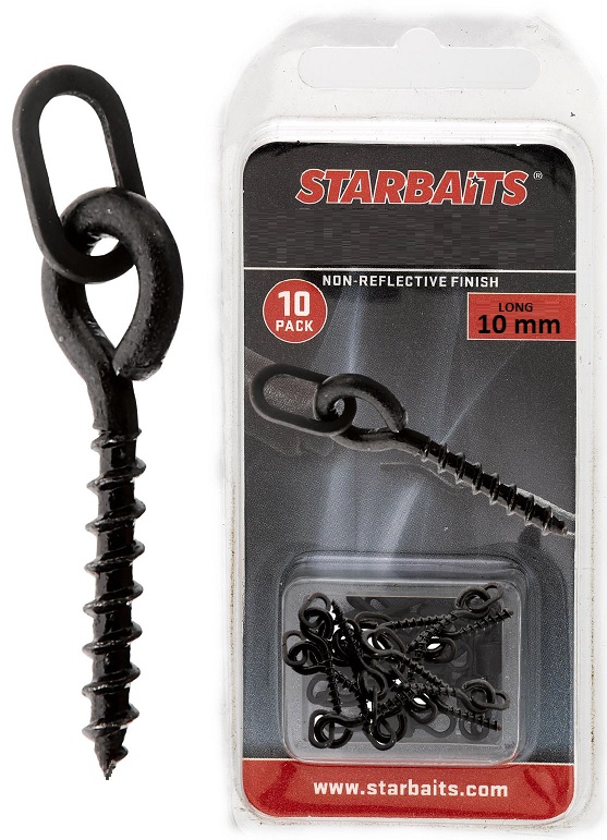  Zavrtávací držák Metal Bait Screw 10mm (10ks)