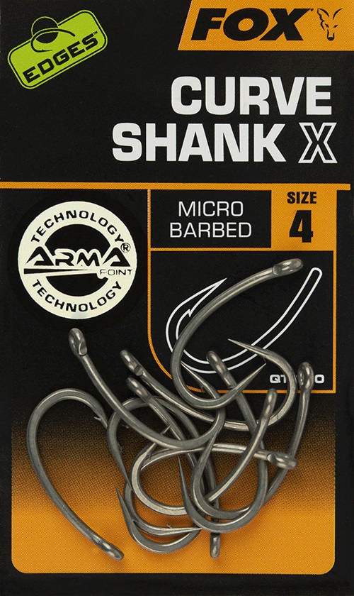 Fox International Háčky Edges Curve Shank X