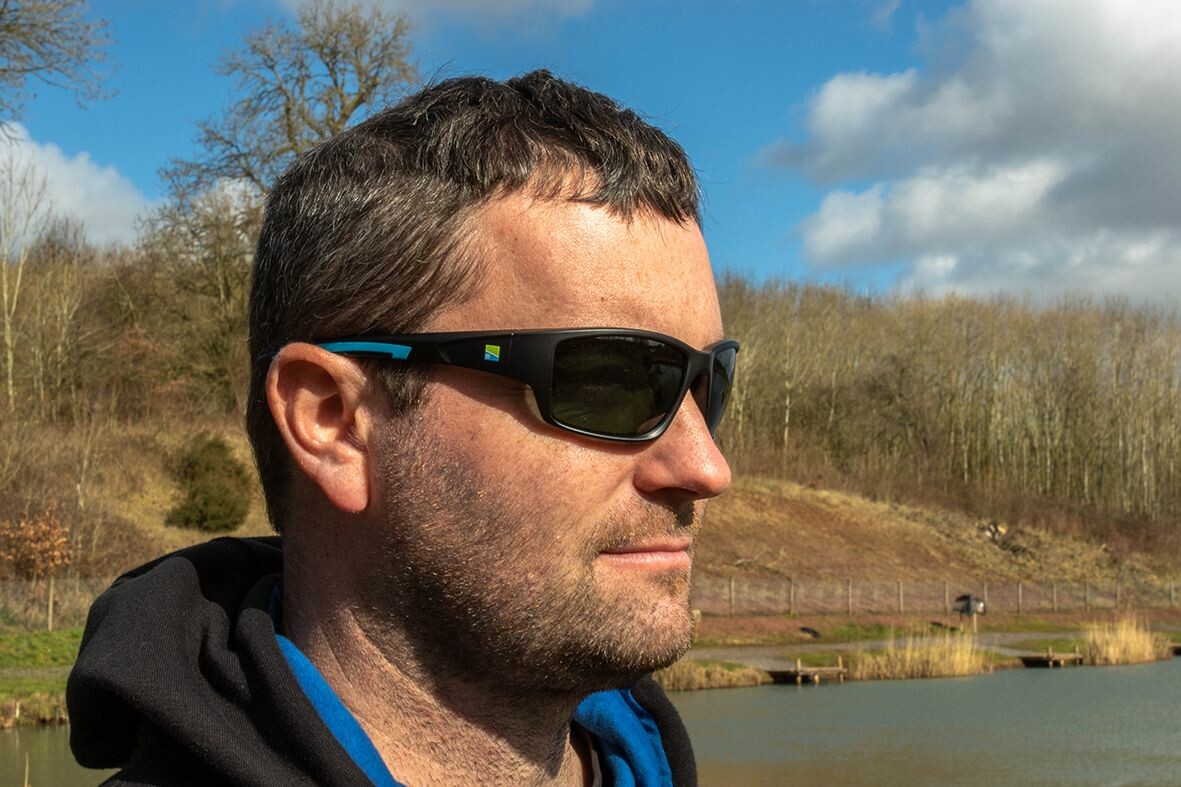 Preston Floater Pro Polarised Sunglasses - Green Lens