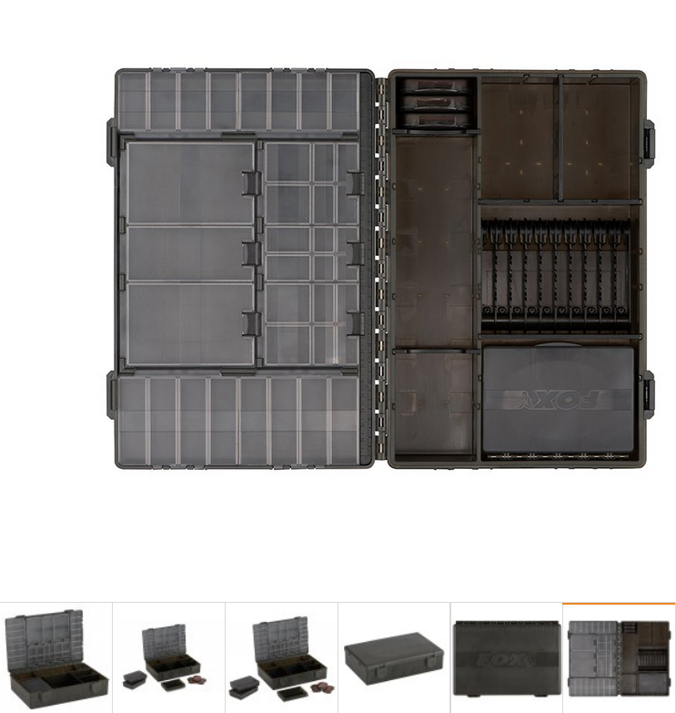 Fox Box Edges "Loaded" Medium Tackle Box 