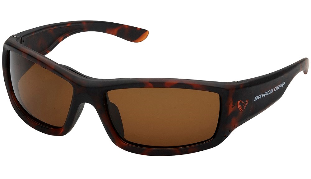 Savage Gear Brýle Polarized Sunglasses Floating Brown