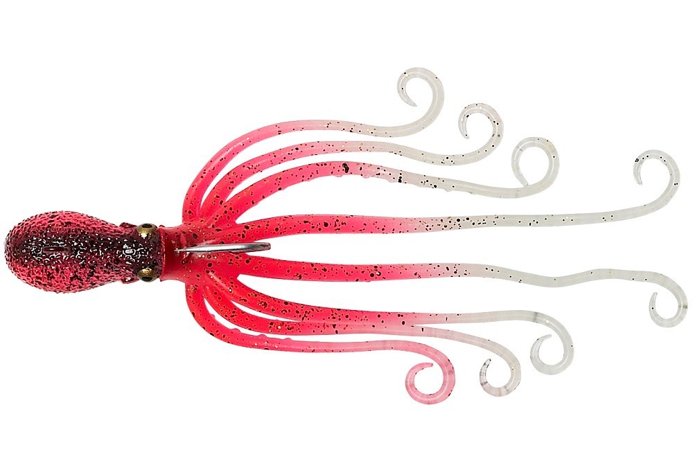 Savage Gear Gumová Nástraha 3D Octopus Pink Glow UV 10 cm 35 g