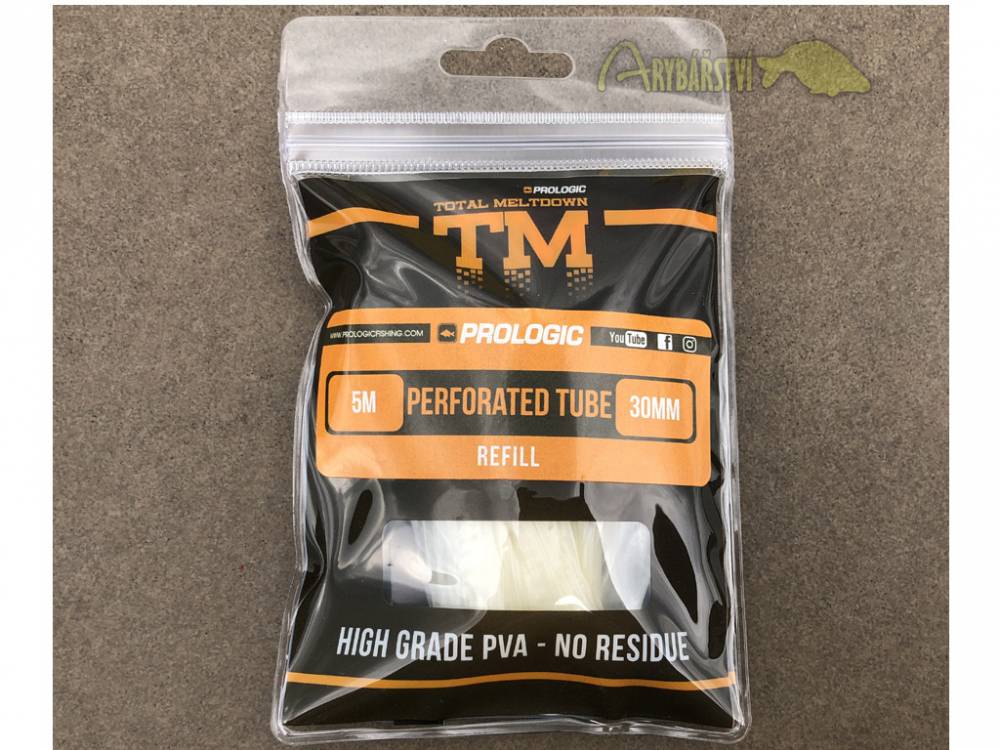PROLOGIC PVA Rukáv TOTAL MELTDOWN PVA PERFORATED TUBE REFILL  30mm