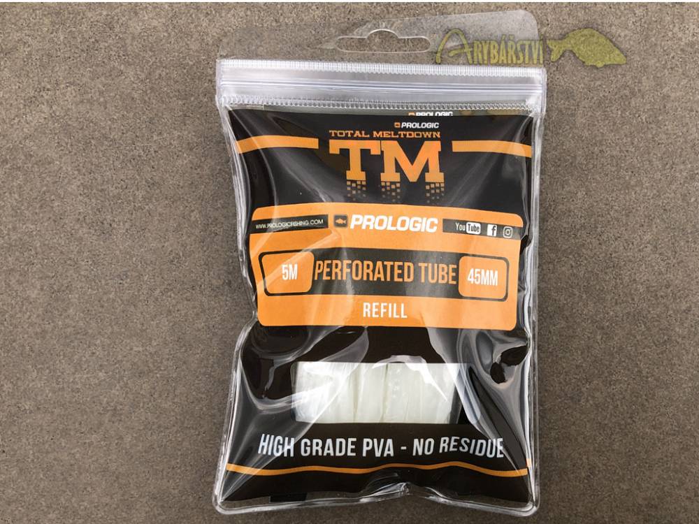 PROLOGIC PVA Rukáv TOTAL MELTDOWN PVA PERFORATED TUBE REFILL  45mm