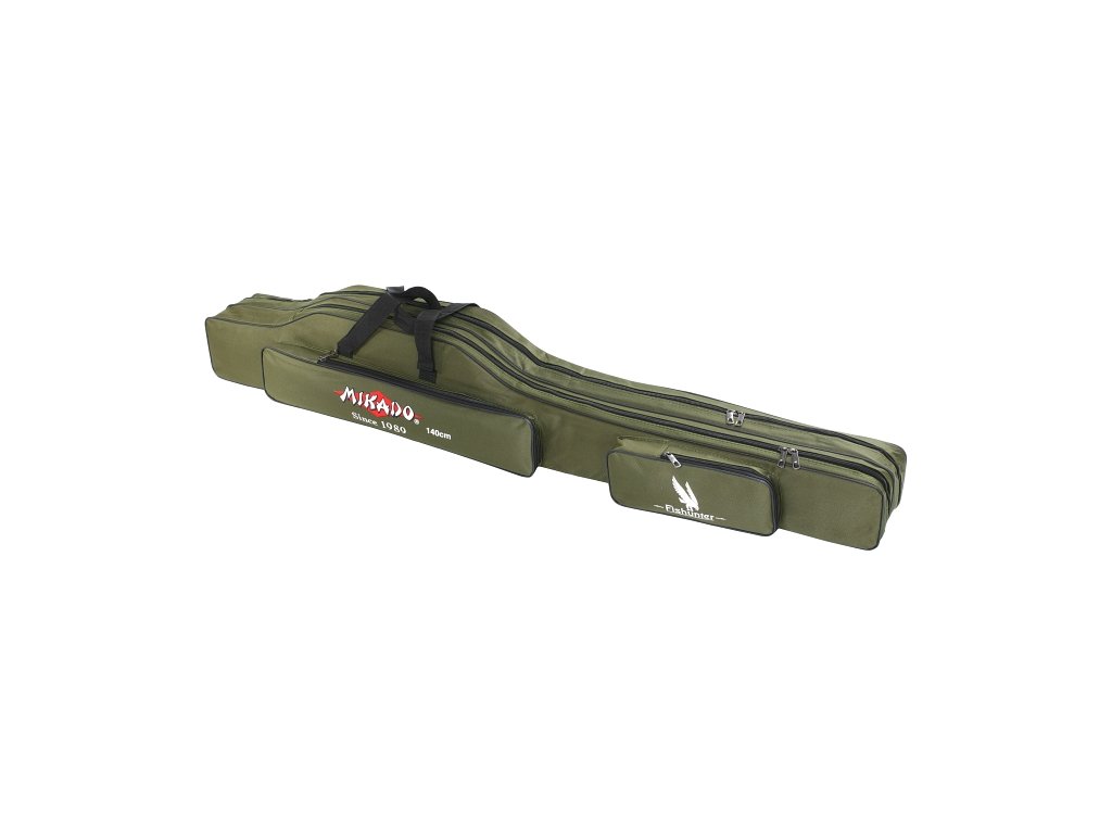  Mikado Obal na pruty 2 komorový 150 cm / GREEN 