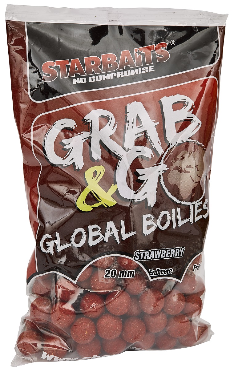 STARBAITS Global boilies STRAWBERRY JAM 20mm 1kg
