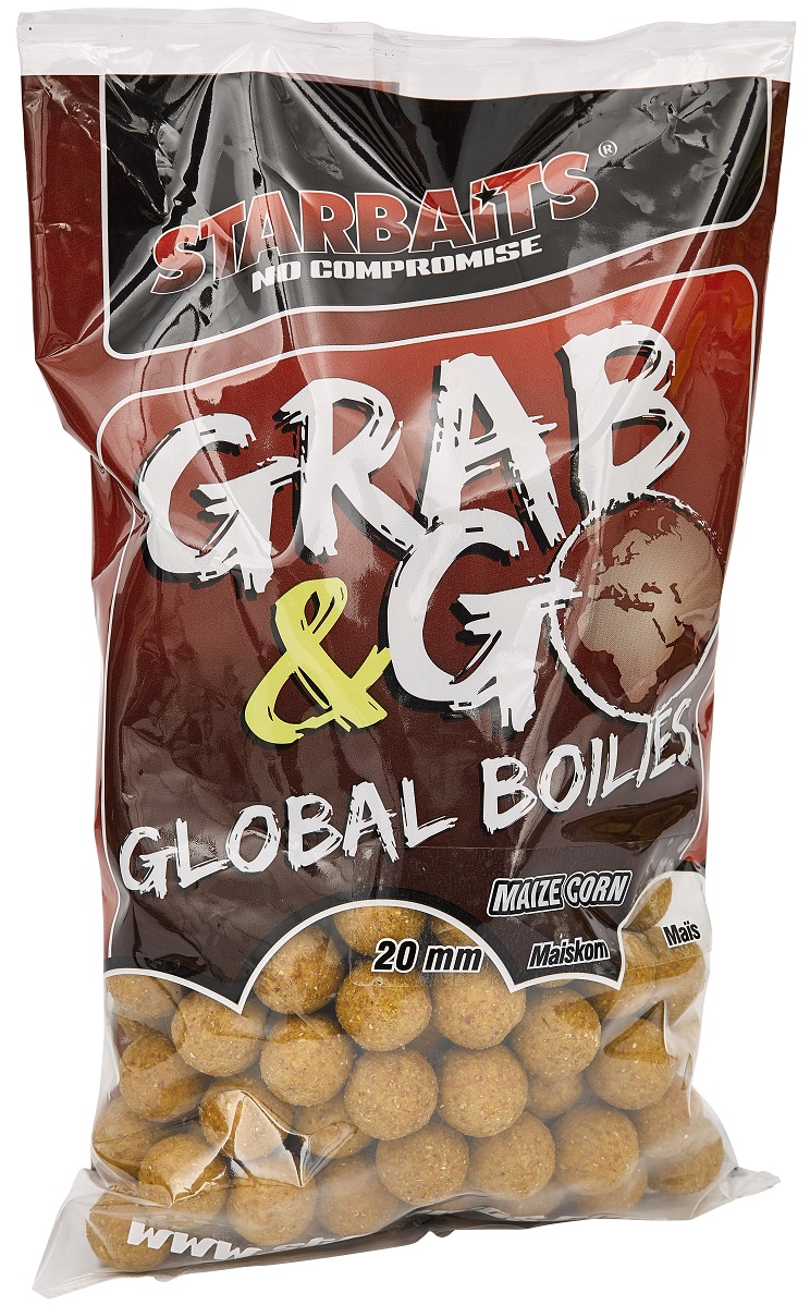 STARBAITS Global boilies SWEET CORN 20mm 1kg