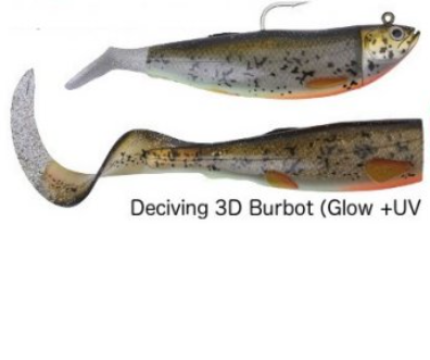 Savage Gear gumová nástraha Cutbait Herring Kit 25cm 460g Burbot (Glow) 