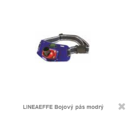 LINEAEFFE Bojový pás modrý 